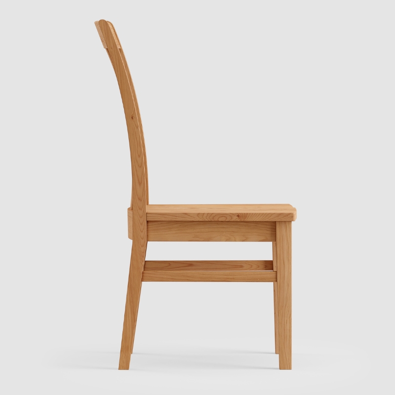 Matching game table chair, side view