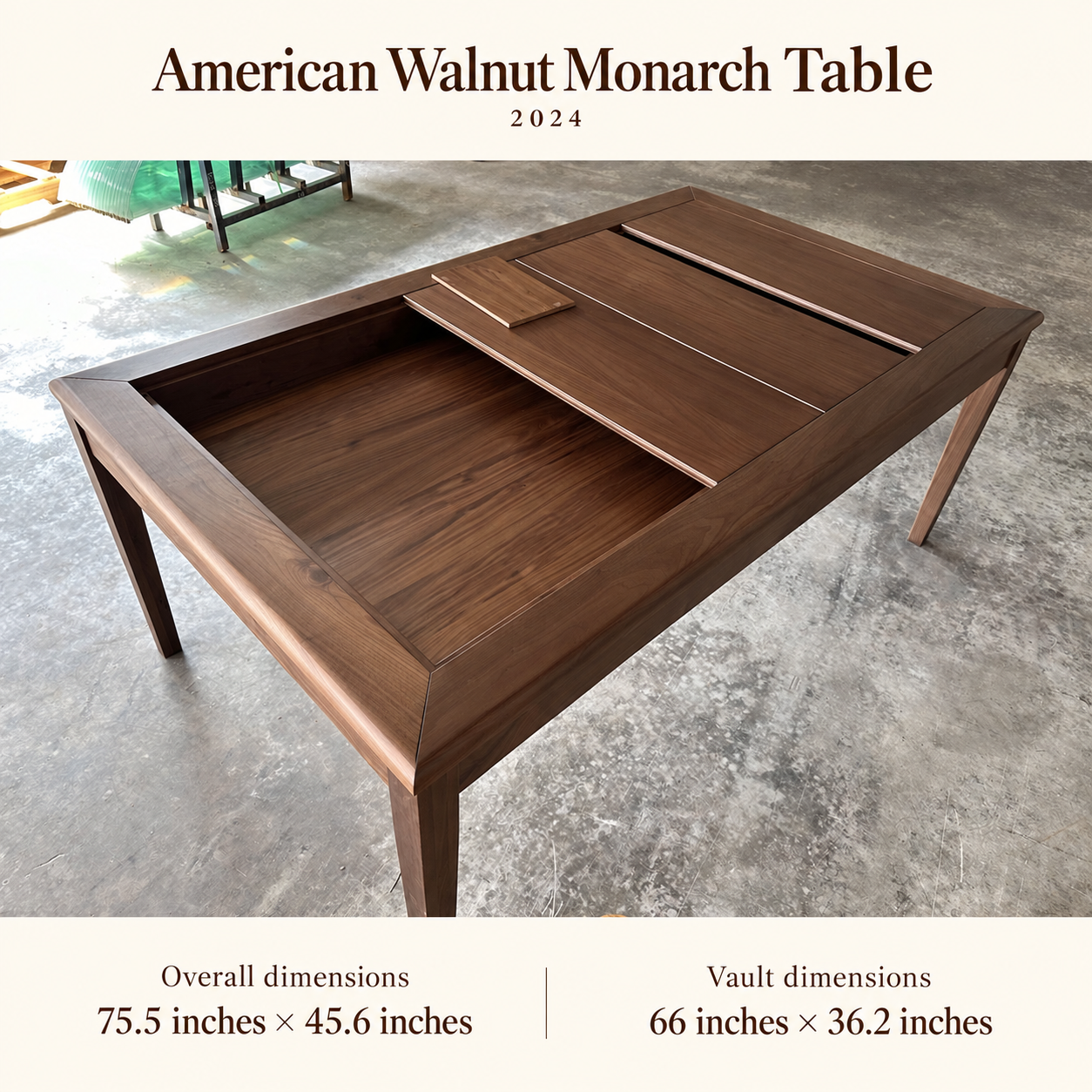 Monarch Game Table - Clearance
