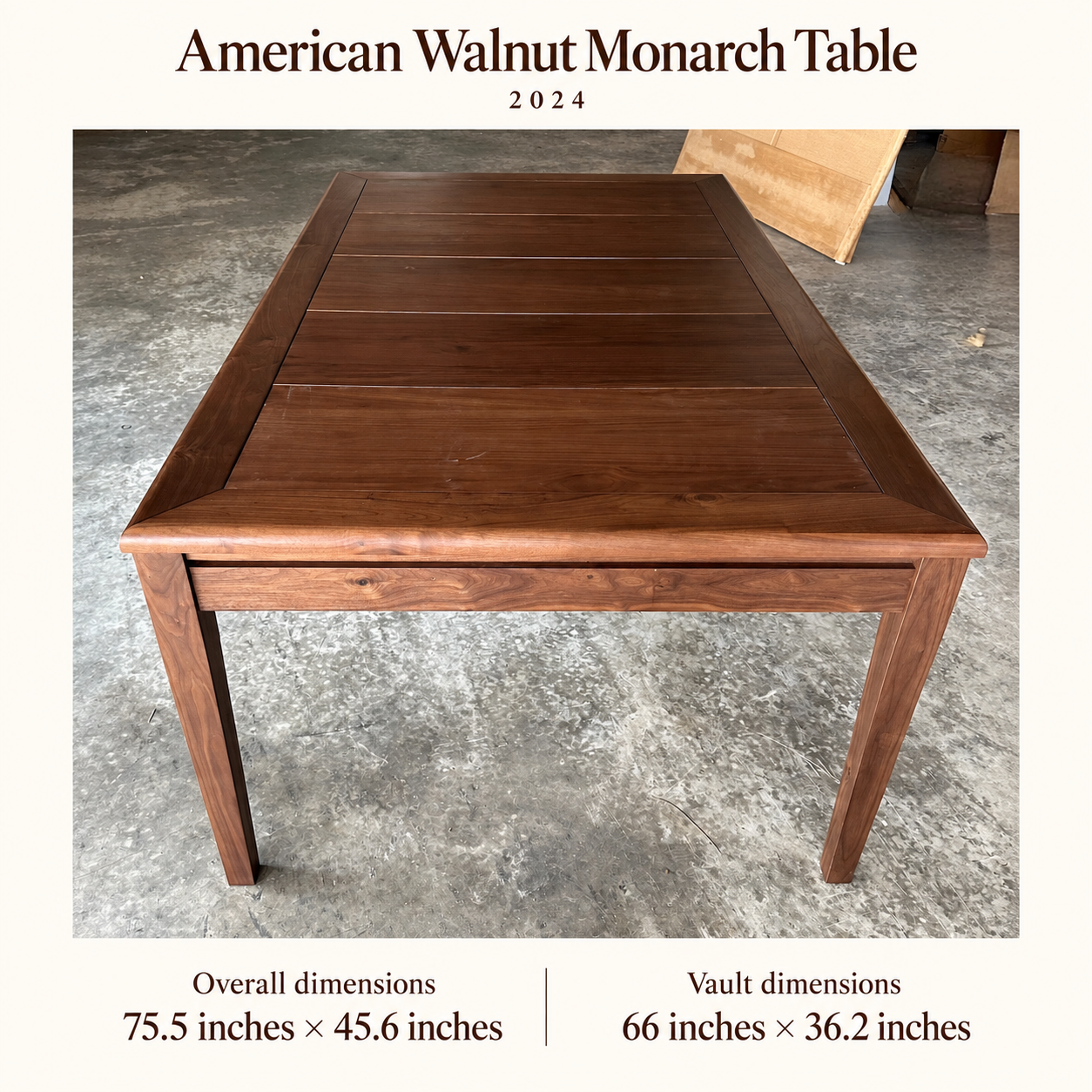 Monarch Game Table - Clearance - Image 2